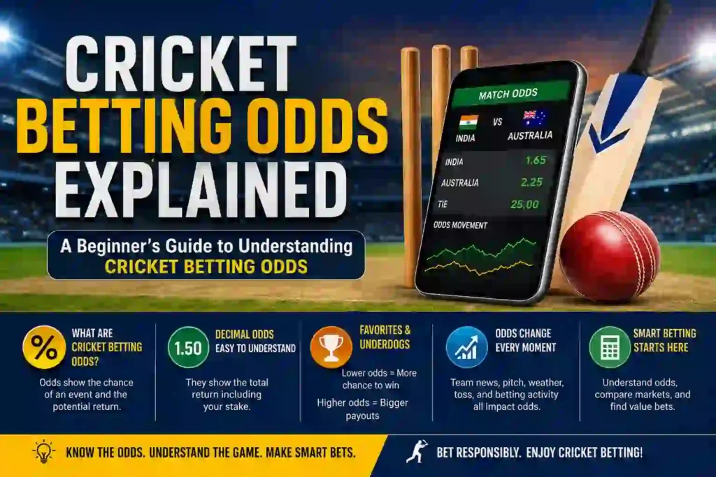 Cricket Betting Odds Explained