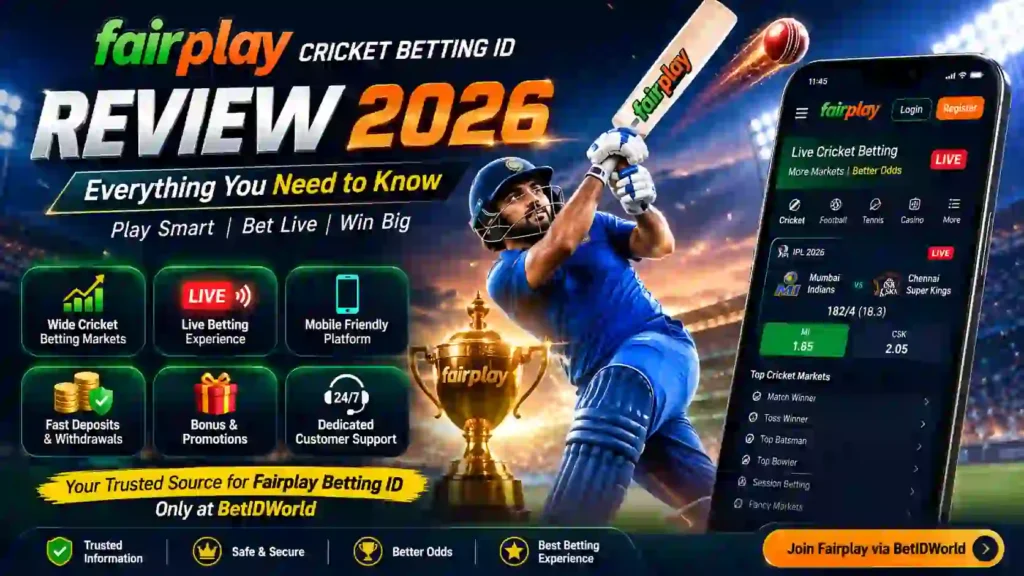 Fairplay Cricket Betting ID Review - BetIDWorld