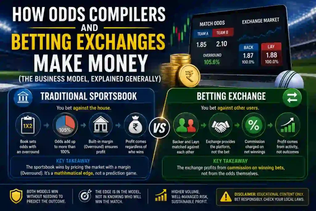 How Odds Compilers and Betting Exchanges Make Money - betidworld