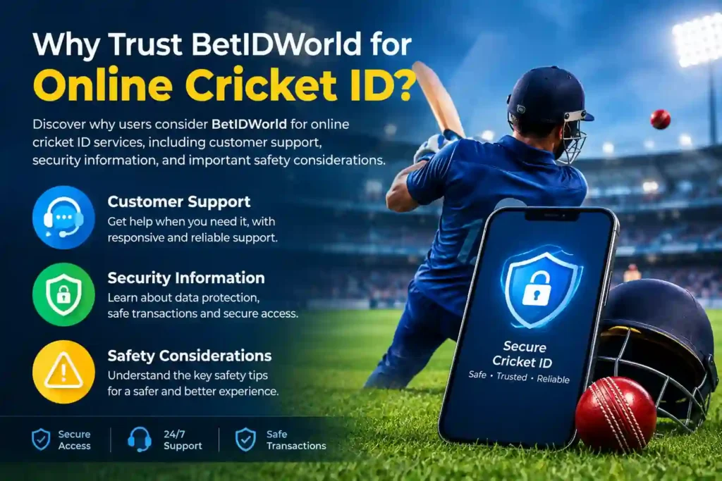 Why Trust BetIDWorld for Online Cricket ID